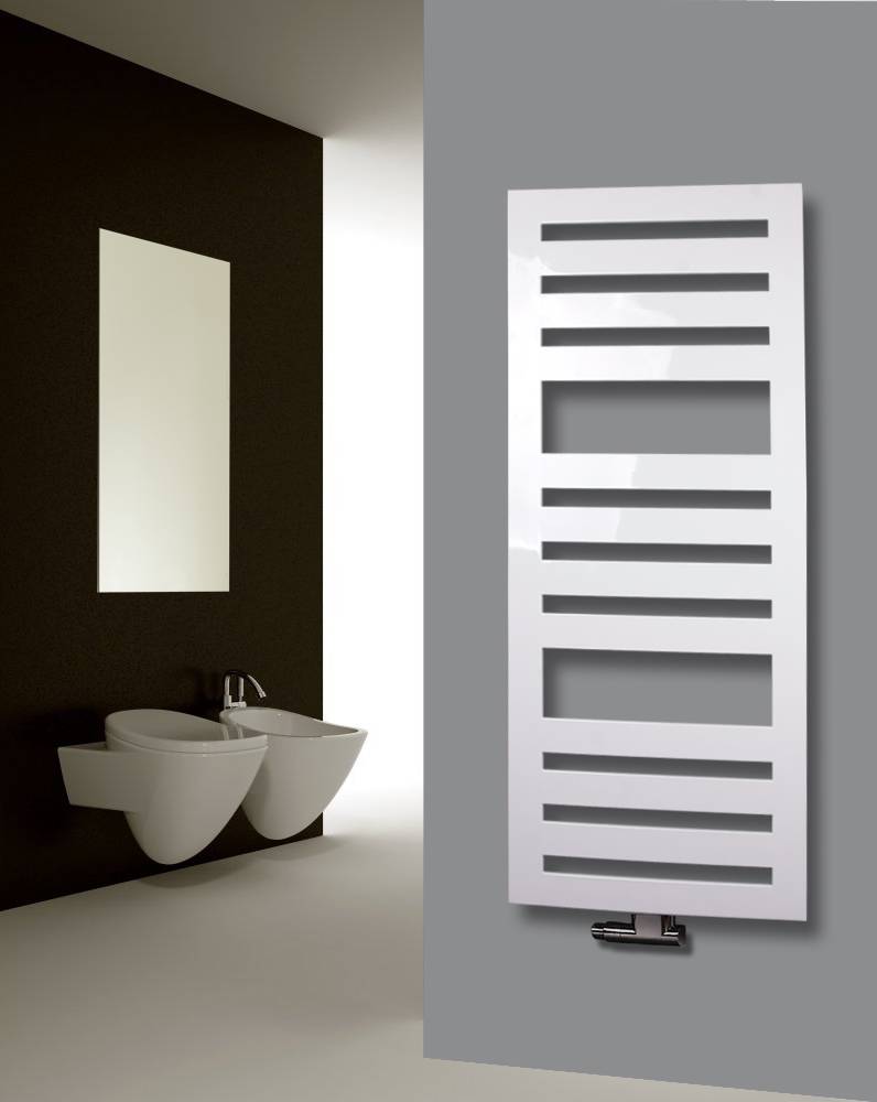Szagato BADHEIZKÖRPER Design Zebra 2 144x60cm 911 Watt weiß SZAGATO Designheizkörper Handtuchheizkörper mit Mittelanschluss Handtuchwärmer Cyber Monday