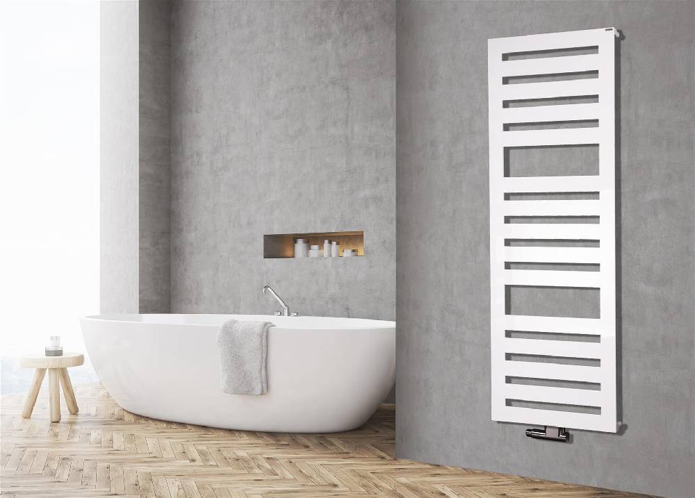 Szagato BADHEIZKÖRPER Design Zebra 3 175x60cm 1302 Watt weiß SZAGATO Designheizkörper Handtuchheizkörper mit Mittelanschluss Handtuchwärmer Osterangebot