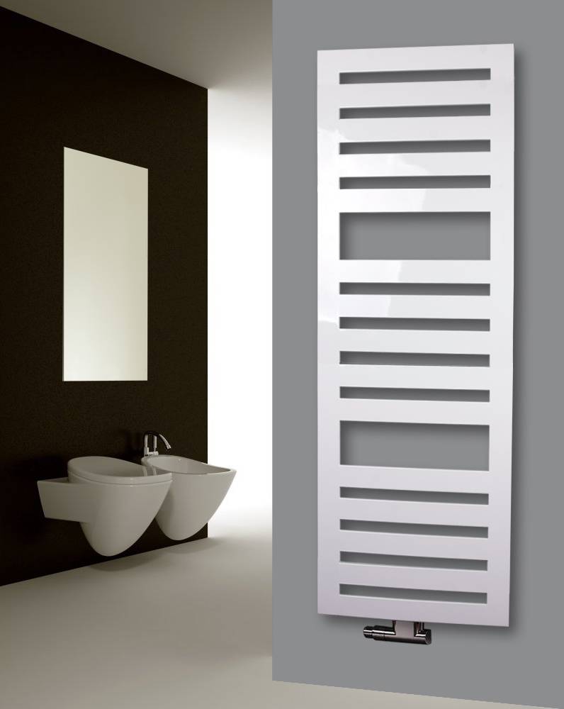 Szagato BADHEIZKÖRPER Design Zebra 3 175x60cm 1302 Watt weiß SZAGATO Designheizkörper Handtuchheizkörper mit Mittelanschluss Handtuchwärmer Osterangebot