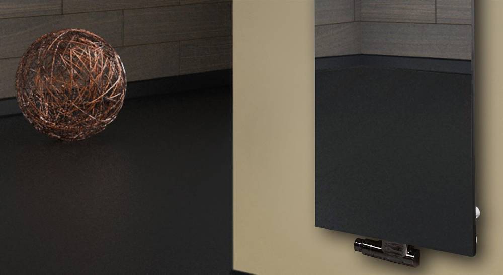 Szagato Badheizkörper mit Spiegel Design Montevideo 3 (Spiegelfront) 180x47cm 1118 Watt (+2 Halter 15mm) SZAGATO Designheizkörper mit Mittelanschluss Discount Store für neue Produkte
