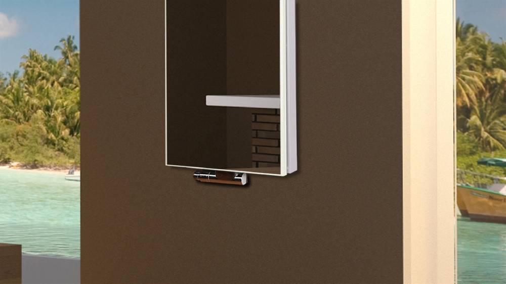 Szagato BADHEIZKÖRPER mit Spiegel Montevideo 5 120x47cm 1458 Watt Spiegel SZAGATO Designheizkörper Handtuchheizkörper mit Mittelanschluss Handtuchwärmer Vatertagsangebot