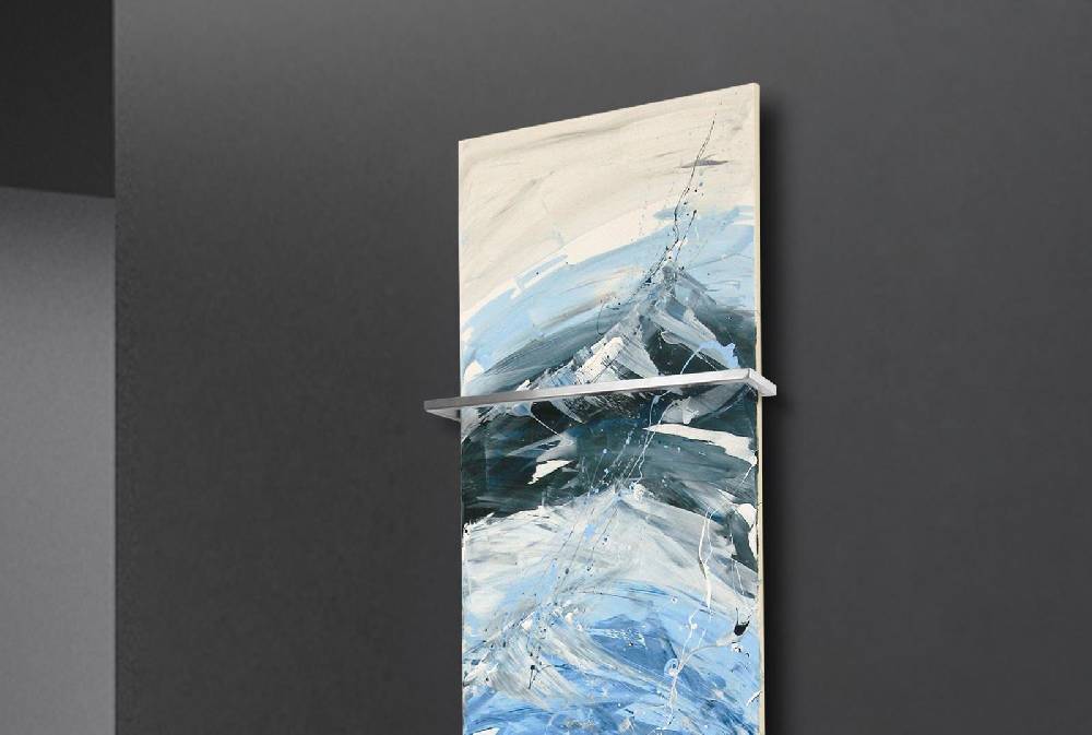 Szagato BADHEIZKÖRPER Vernissage Design 13 180x47cm 1118 Watt Acryl (+1 Halter 15mm) SZAGATO Designheizkörper Handtuchheizkörper mit Mittelanschluss Online Outlet