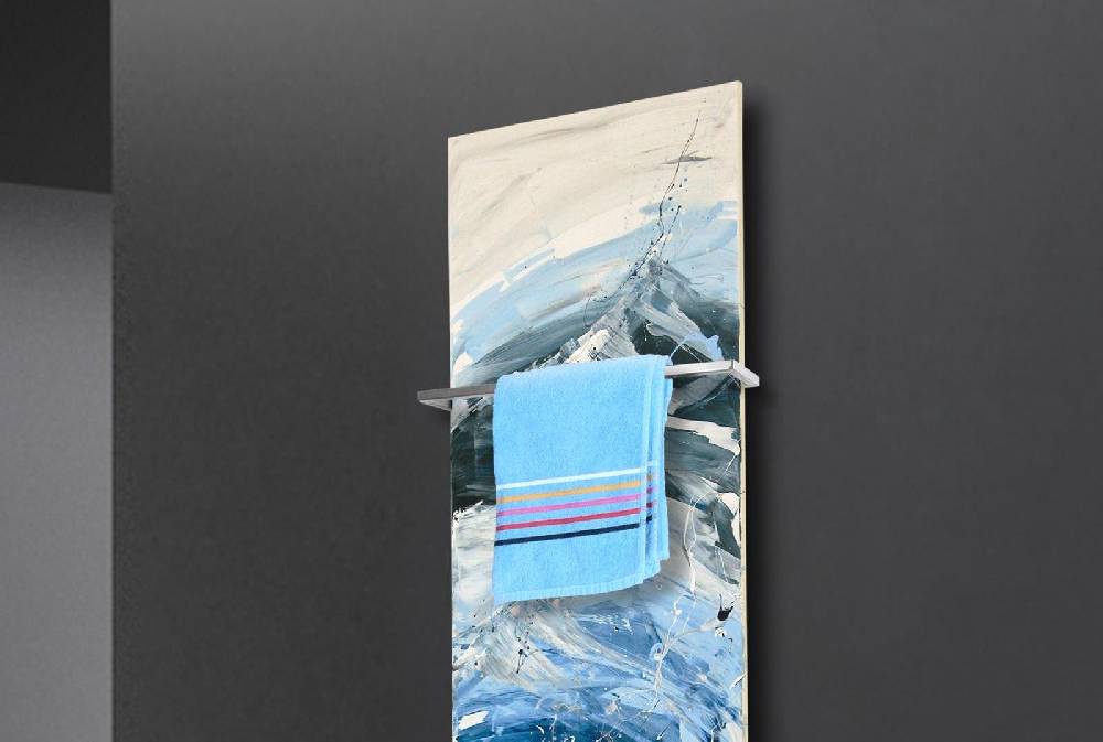 Szagato BADHEIZKÖRPER Vernissage Design 13 180x47cm 1118 Watt Acryl (+1 Halter 15mm) SZAGATO Designheizkörper Handtuchheizkörper mit Mittelanschluss Online Outlet
