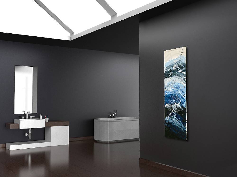 Szagato BADHEIZKÖRPER Vernissage Design 13 180x47cm 1118 Watt Acryl SZAGATO Designheizkörper Handtuchheizkörper mit Mittelanschluss Handtuchwärmer Zeitlich begrenztes Angebot
