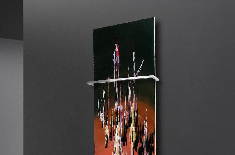 Szagato BADHEIZKÖRPER Vernissage Design 16 180x47cm 1118 Watt Acryl (+1 Halter 15mm) SZAGATO Designheizkörper Handtuchheizkörper mit Mittelanschluss Exklusive Angebote