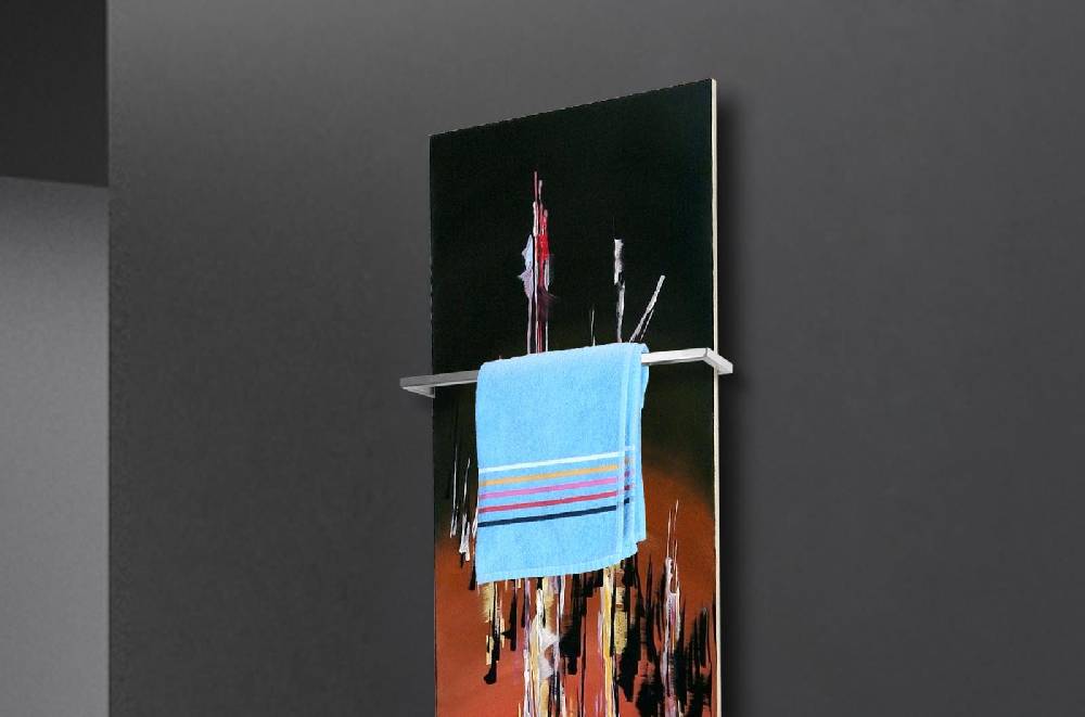 Szagato BADHEIZKÖRPER Vernissage Design 16 180x47cm 1118 Watt Acryl (+1 Halter 15mm) SZAGATO Designheizkörper Handtuchheizkörper mit Mittelanschluss Exklusive Angebote