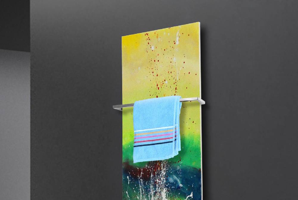 Szagato BADHEIZKÖRPER Vernissage Design 23 180x47cm 1118 Watt Acryl (+1 Halter 15mm) SZAGATO Designheizkörper Handtuchheizkörper mit Mittelanschluss Große Rabatte