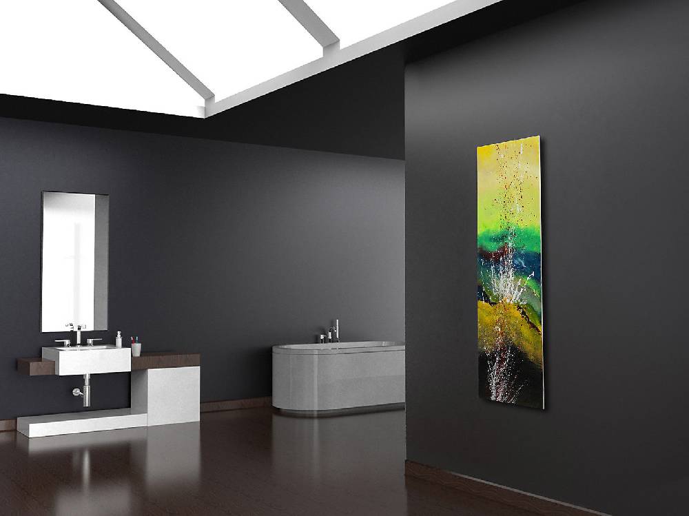 Szagato BADHEIZKÖRPER Vernissage Design 23 180x47cm 1118 Watt Acryl SZAGATO Designheizkörper Handtuchheizkörper mit Mittelanschluss Handtuchwärmer Neuheiten