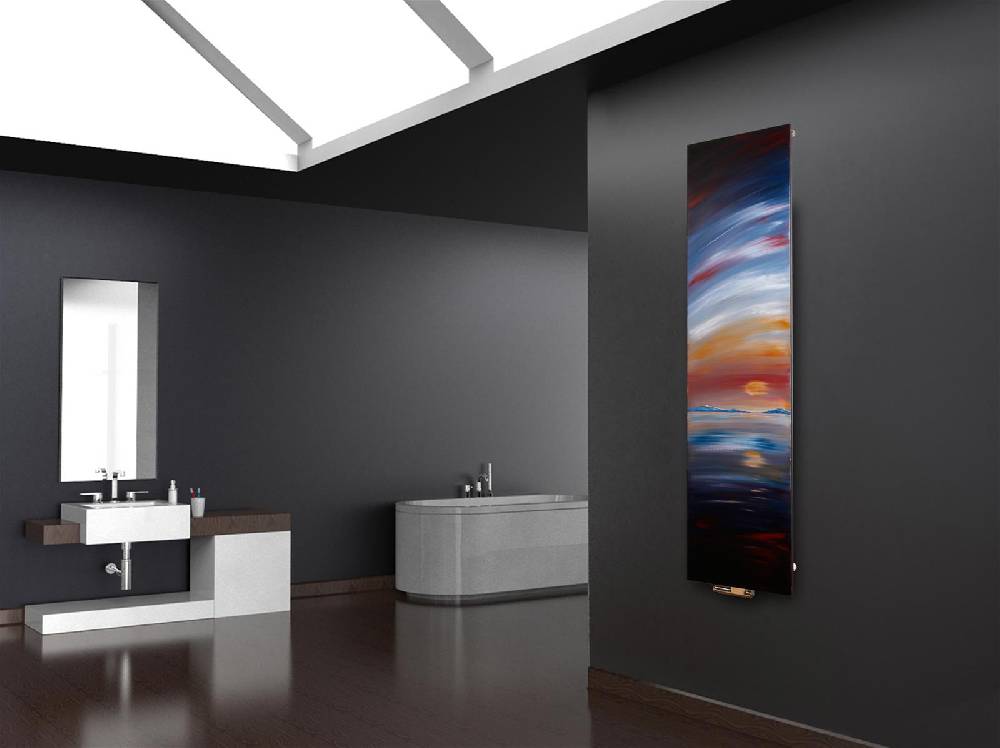 Szagato BADHEIZKÖRPER Vernissage Design 34 180x47cm 1118 Watt Acryl SZAGATO Designheizkörper Handtuchheizkörper mit Mittelanschluss Handtuchwärmer Tiefpreis