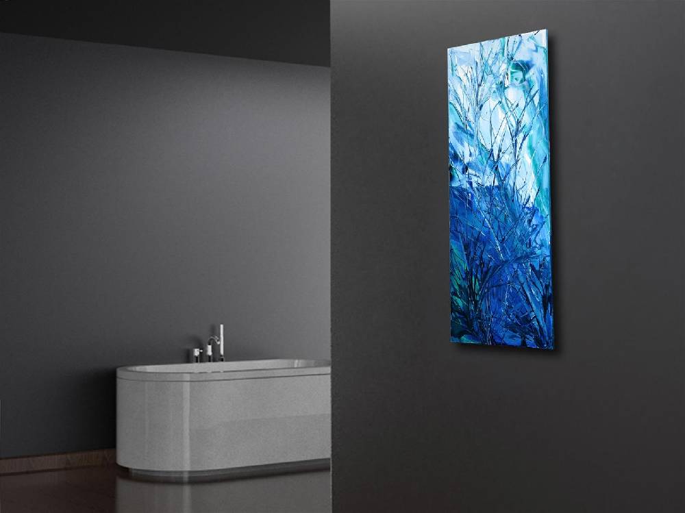 Szagato BADHEIZKÖRPER Vernissage Design 52 120x47cm 799 Watt Acryl SZAGATO Designheizkörper Handtuchheizkörper mit Mittelanschluss Handtuchwärmer Begrenzte Freigabe