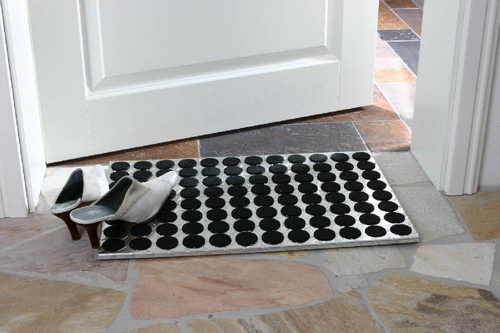 Szagato Fußmatte ALUMINIUM SZAGATO 60x40cm eckig glänzend SZAGATO Made in Germany Fussmatte Alu Fussmatte außen Schuhabstreifer Fussabtreter Nur noch ein Tag übrig