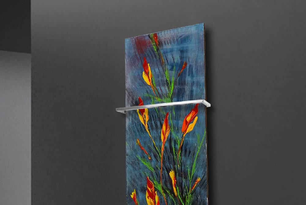 Szagato BADHEIZKÖRPER Vernissage Design 54 120x47cm 799 Watt Acryl (+1 Halter 15mm) SZAGATO Designheizkörper Handtuchheizkörpertelanschluss Handtuchwärmer Im Verkauf