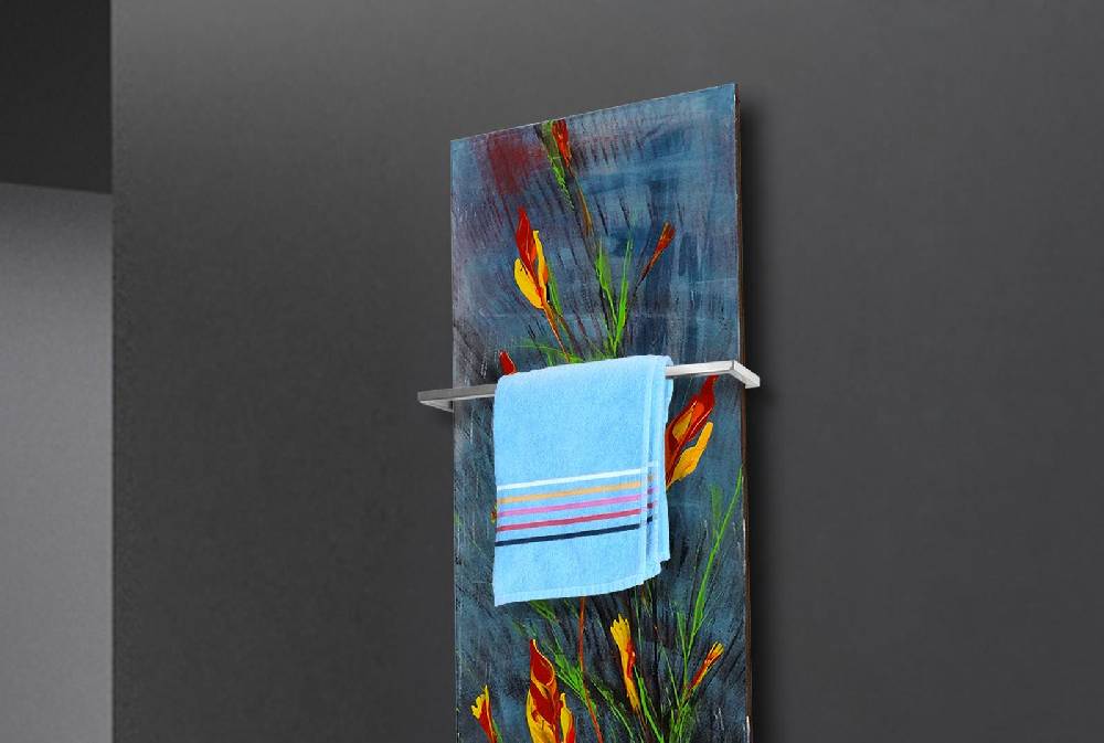 Szagato BADHEIZKÖRPER Vernissage Design 54 120x47cm 799 Watt Acryl (+1 Halter 15mm) SZAGATO Designheizkörper Handtuchheizkörpertelanschluss Handtuchwärmer Im Verkauf