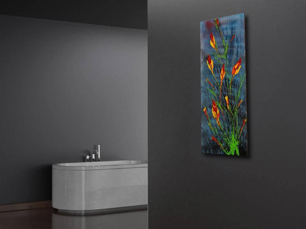Szagato BADHEIZKÖRPER Vernissage Design 54 120x47cm 799 Watt Acryl SZAGATO Designheizkörper Handtuchheizkörper mit Mittelanschluss Handtuchwärmer zollfrei
