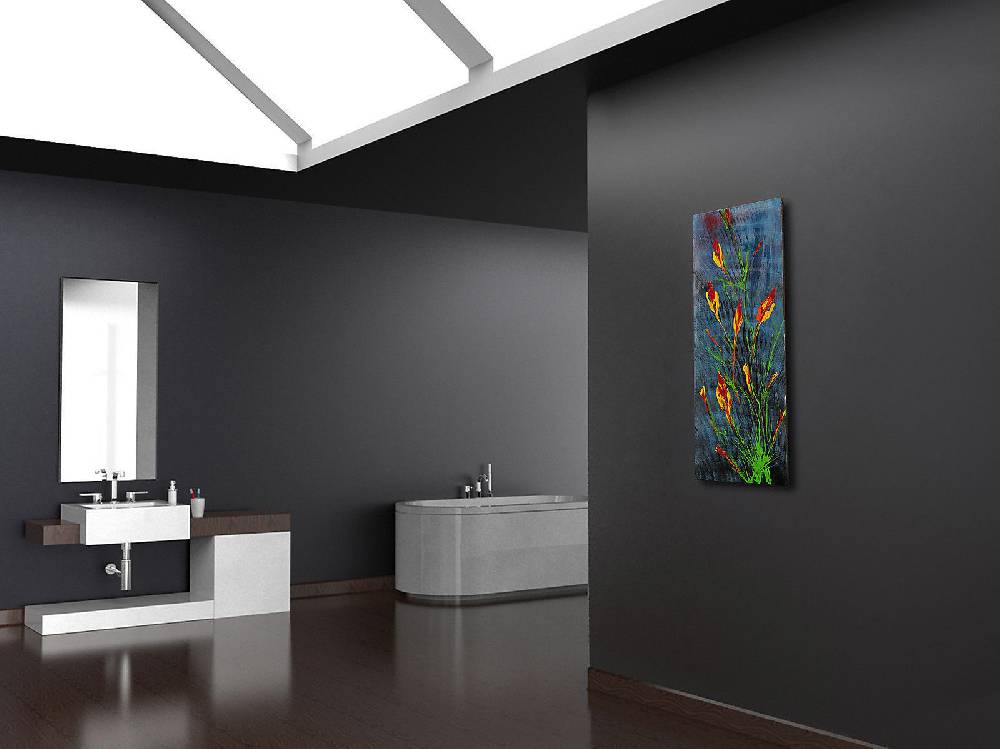 Szagato BADHEIZKÖRPER Vernissage Design 54 120x47cm 799 Watt Acryl SZAGATO Designheizkörper Handtuchheizkörper mit Mittelanschluss Handtuchwärmer zollfrei