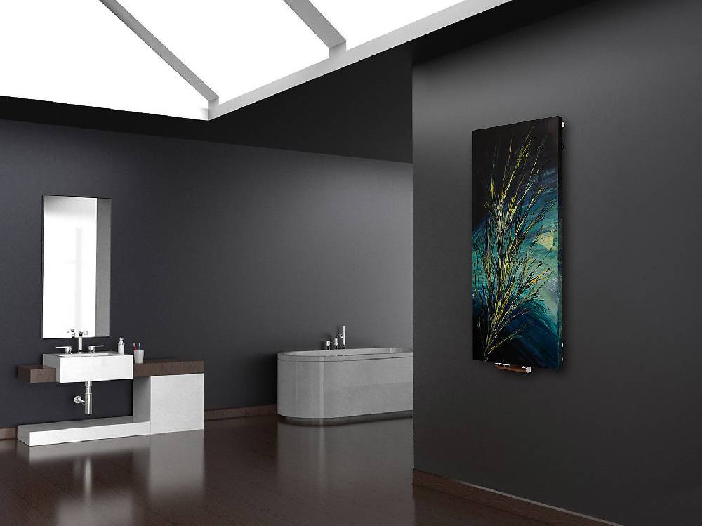Szagato BADHEIZKÖRPER Vernissage Design 56 120x47cm 799 Watt Acryl SZAGATO Designheizkörper Handtuchheizkörper mit Mittelanschluss Handtuchwärmer Rabatte dieses Monats