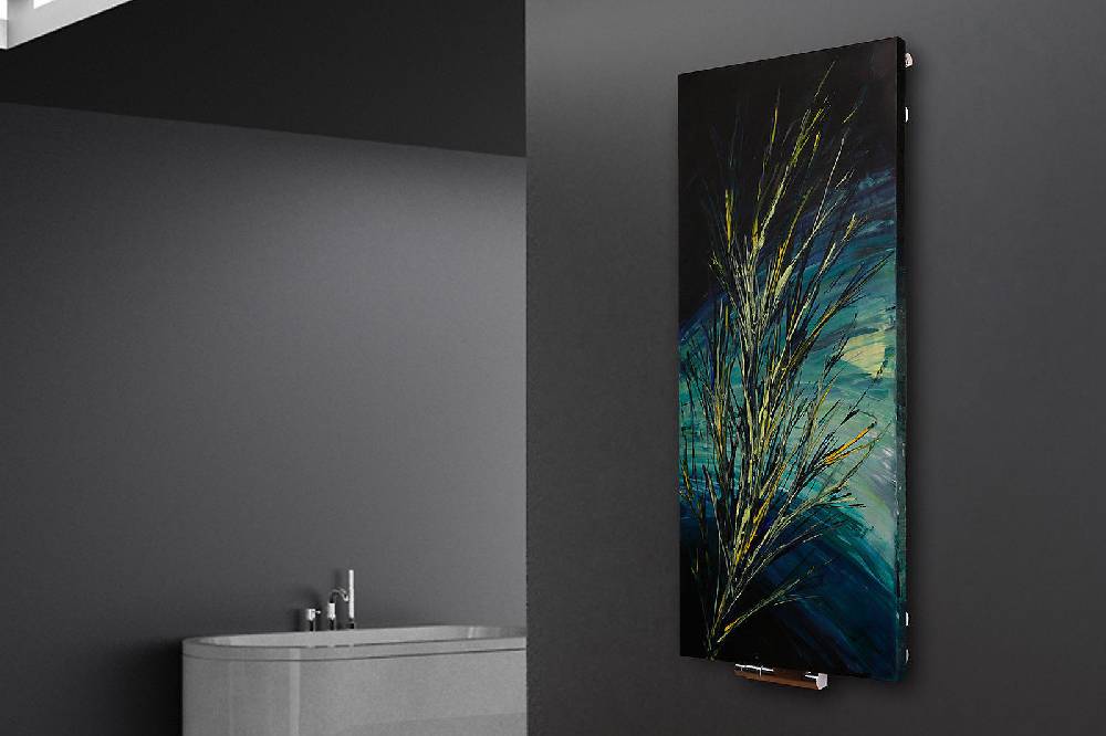 Szagato BADHEIZKÖRPER Vernissage Design 56 120x47cm 799 Watt Acryl SZAGATO Designheizkörper Handtuchheizkörper mit Mittelanschluss Handtuchwärmer Rabatte dieses Monats