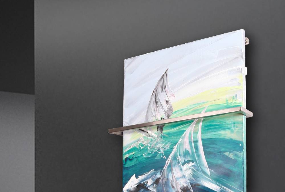 Szagato BADHEIZKÖRPER Vernissage Design 60 120x47cm 799 Watt Acryl (+1 Halter 15mm) SZAGATO Designheizkörper Handtuchheizkörpertelanschluss Handtuchwärmer Hotsell
