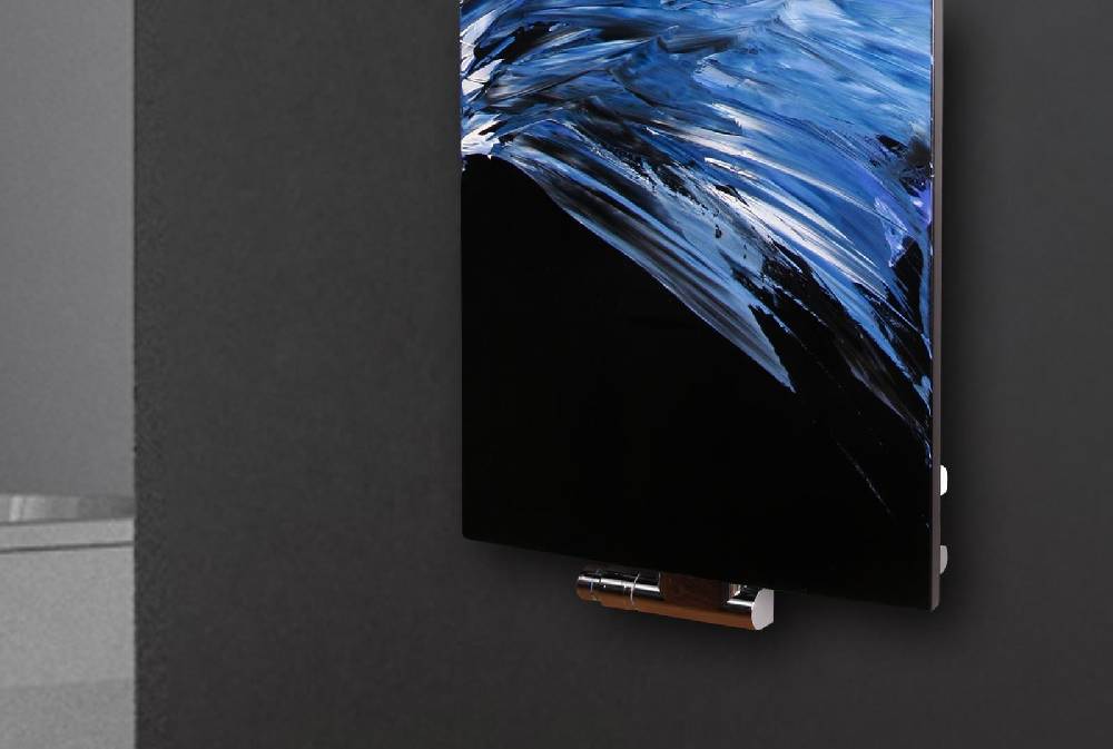Szagato BADHEIZKÖRPER Vernissage Design 62 120x47cm 799 Watt Acryl (+1 Halter 15mm) SZAGATO Designheizkörper Handtuchheizkörpertelanschluss Handtuchwärmer Fabrikverkauf