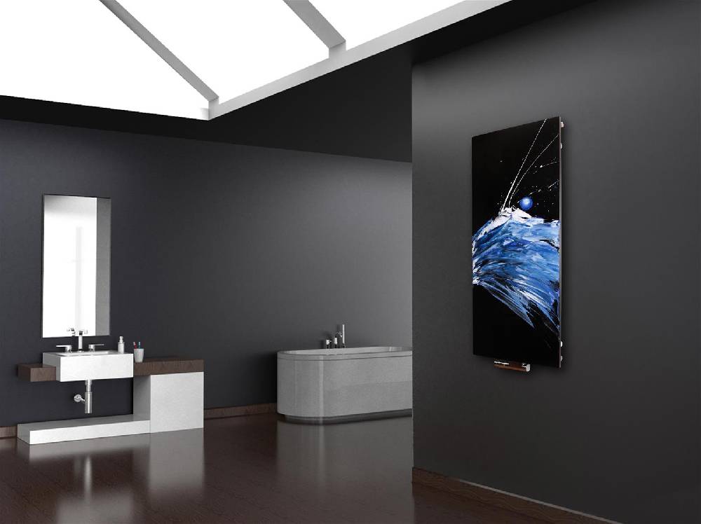 Szagato BADHEIZKÖRPER Vernissage Design 62 120x47cm 799 Watt Acryl SZAGATO Designheizkörper Handtuchheizkörper mit Mittelanschluss Handtuchwärmer Meist gekauft