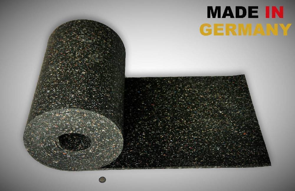 Szagato Gummimatte Anti-Vibrationsmatte 350 x 60 x 1cm SZAGATO Antirutschmatte Bautenschutzmatte Gummigranulatmatte Kofferraummatte Anti-Rutschmatte Nur für heute