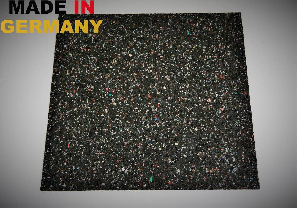 Szagato Gummimatte Waschmaschinen Anti - Vibrationsmatte 60x60x1,5cm SZAGATO Meterware Gummimatt Gummi Matte Gummigranulatmatte Antirutschmatte recycelt 50% Rabatt mit kostenlosem Versand