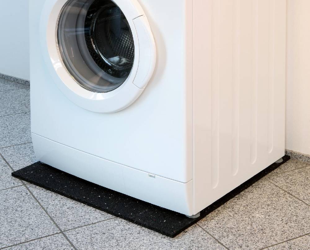 Szagato Gummimatte Waschmaschinen Anti - Vibrationsmatte 60x60x1cm SZAGATO Meterware Gummimatt Gummi Matte Gummigranulatmatte Antirutschmatte Bautenschutzmatte recycelt Clearance-Verkauf