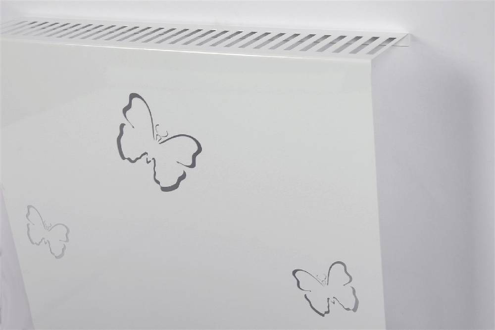 Szagato Heizkörperverkleidung 60 x 60cm Design Butterfly weiß (SET= 2 Stück) SZAGATO Heizungsverkleidung Verkleidung Heizkörper Abdeckung für Heizkörper Online Outlet
