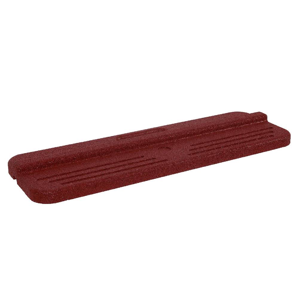 Szagato Leitermatte Anti-Rutschmatte LxBxH 75x25x5cm rot SZAGATO Gummi Antirutschmatte Leitern Leitermatte Gummimatte für Leitern Sicherung aus Gummigranulat Vierteljährliche Förderung