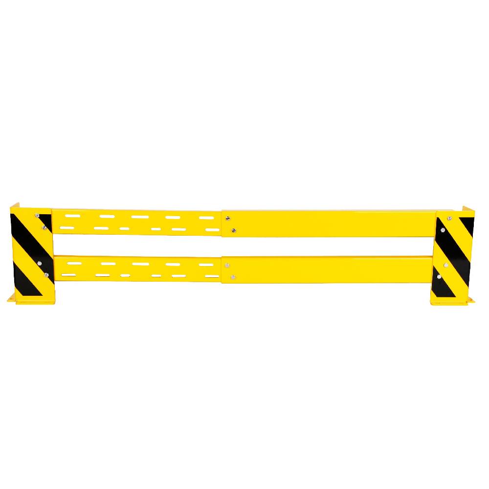 Szagato Rammschutz Planke 115-203cm +2 Rammschutze +8 Dübel SZAGATO Rammschutz Balken Regal Anfahrschutz Regale Rammschutzbügel Rammschutzecke Anfahrschutze
