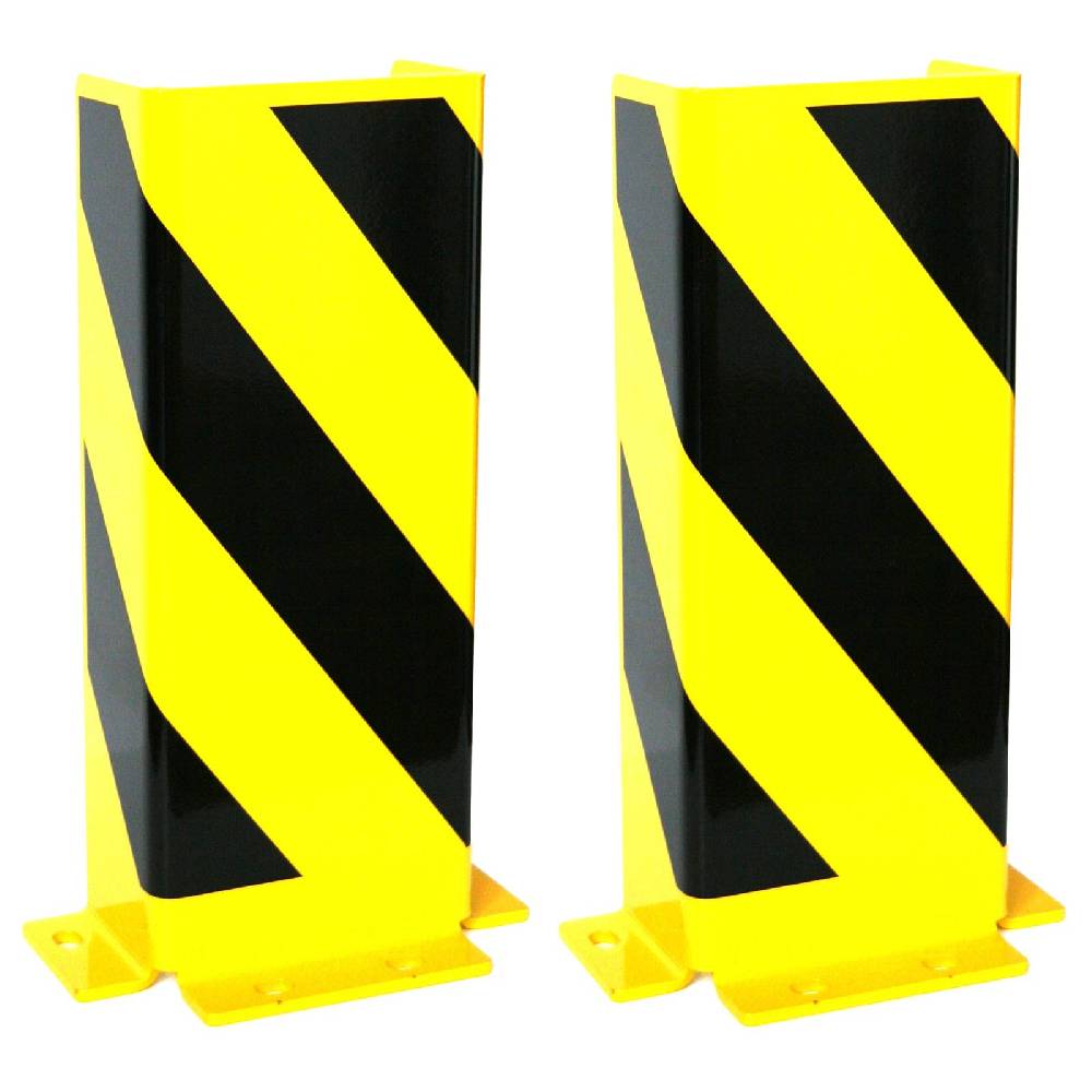 Szagato Rammschutz U-Profil SET (2 Stück) 400x82x165x82x5 mm SZAGATO Regal Anfahrschutz Regale Rammschutzbügel Rammschutze Anfahrschutzecke Rammschutzecke Hotsell