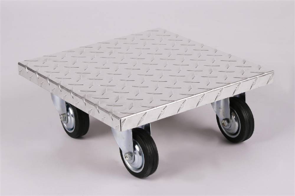 Szagato Rollbrett Pflanzenroller 30x30cm ALU 200kg große Rollen SZAGATO Made in Germany Blumenuntersetzer Möbelroller Outdoor Blumenroller Transportroller Fabrik Onlineshop