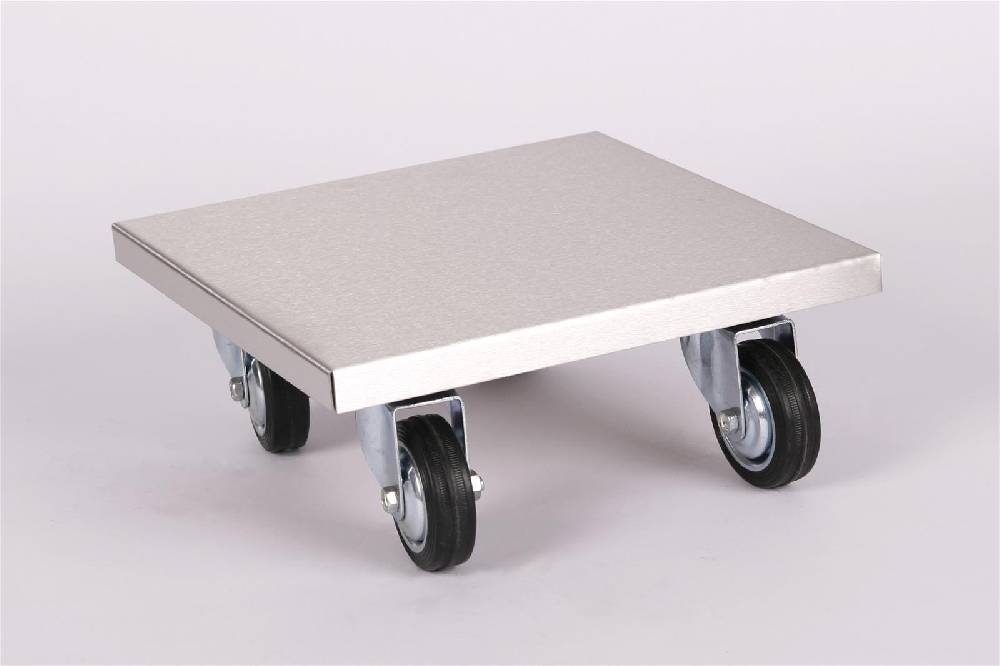 Szagato Rollbrett Pflanzenroller 30x30cm Edelstahl 150 kg PU-Rolle SZAGATO Made in Germany Blumenuntersetzer Möbelroller Outdoor Blumenroller Transportroller Günstig kaufen