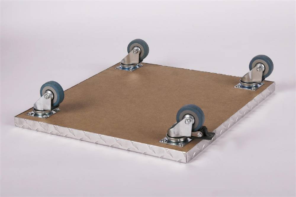 Szagato Rollbrett Pflanzenroller 40x40cm ALU 150kg PU-Rolle+Bremse SZAGATO Made in Germany Blumenuntersetzer Möbelroller Outdoor Blumenroller Transportroller Saisonschlussverkauf
