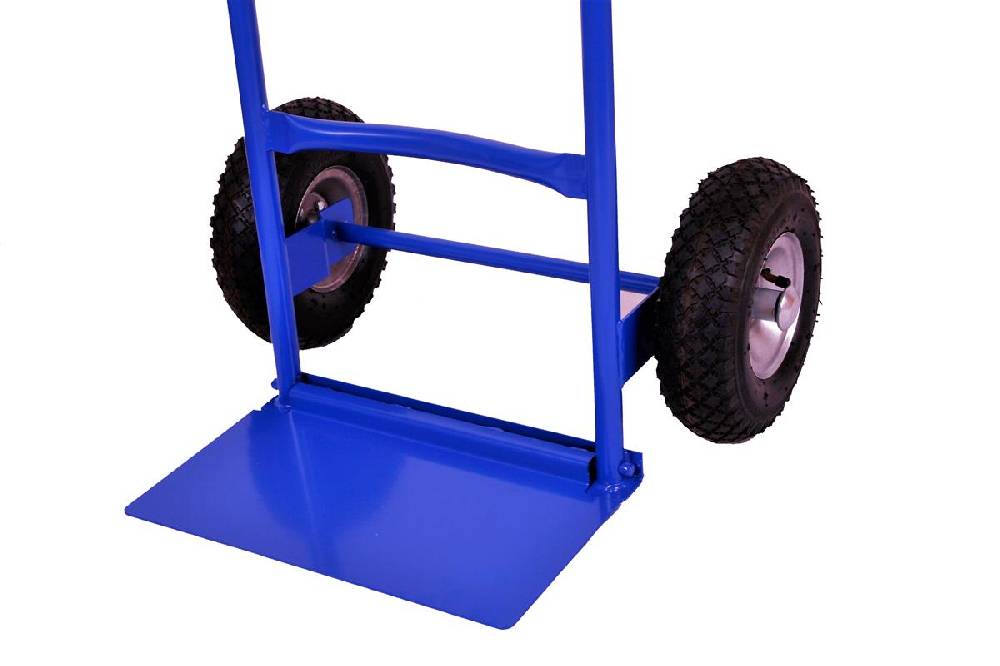 Szagato Sackkarre 150 kg 111x58x48cm blau klappbar SZAGATO Transportkarre klappbar Sackkarre Sackkarre klappbar faltbare Sackkarre kaufen Vollgummi Sackkarre Saisonale Angebote
