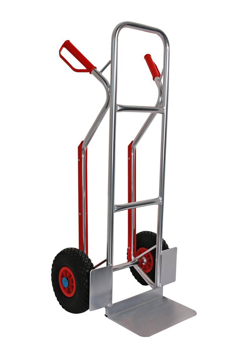 Szagato Sackkarre ALU Gleitkufen Vollgummi 200 kg 117x46x54 SZAGATO Transportkarre klappbar Sackkarre Aluminium Sackkarre Alu klappbar Gleitkufe kaufen Kostenlose Rückgabe