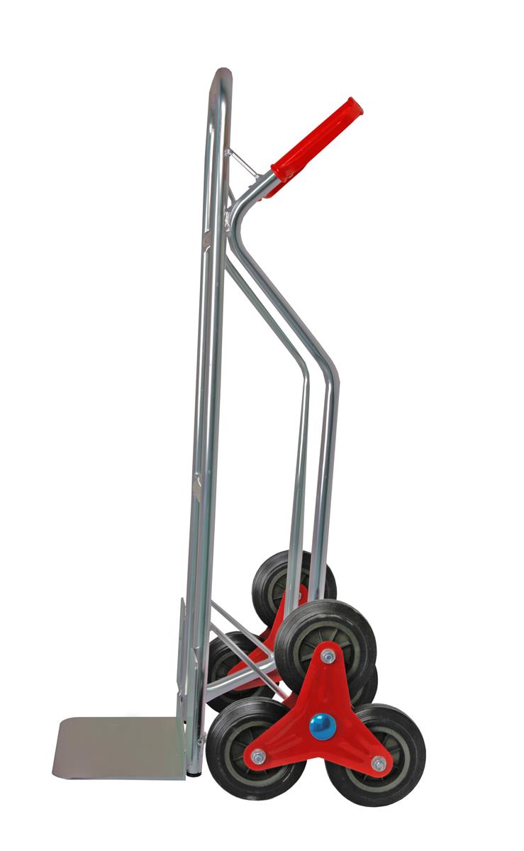Szagato Sackkarre für Treppen ALU 200 kg 111x55x55cm SZAGATO Treppen Sackkare Treppensteiger Transportkarre klappbar Sackkarre Aluminium Sackkarre klappbar JETZT KAUFEN