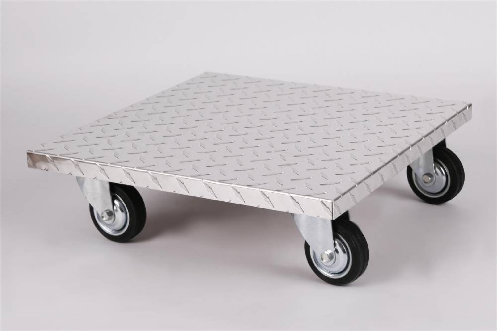 Szagato Rollbrett Pflanzenroller 50x50cm ALU 200kg große Rollen SZAGATO Made in Germany Blumenuntersetzer Möbelroller Outdoor Blumenroller Transportroller Zeitbegrenzte Promotion