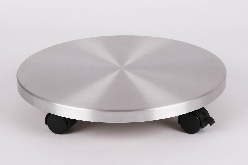 Szagato Rollbrett Pflanzenroller Ø30cm ALU 100kg Bürorollen + Bremse SZAGATO Made in Germany Blumenuntersetzer Möbelroller Blumenroller Transportroller Discount Store für neue Produkte