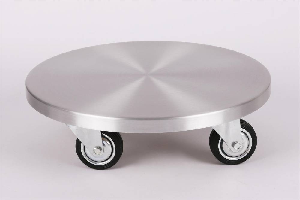 Szagato Rollbrett Pflanzenroller Ø30cm ALU 200kg große Rollen SZAGATO Made in Germany Blumenuntersetzer Möbelroller Outdoor Blumenroller Transportroller 50% Rabatt mit kostenlosem Versand