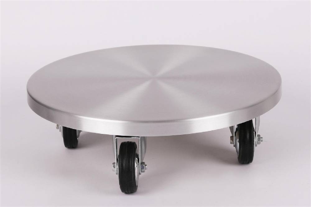 Szagato Rollbrett Pflanzenroller Ø30cm ALU 200kg große Rollen SZAGATO Made in Germany Blumenuntersetzer Möbelroller Outdoor Blumenroller Transportroller 50% Rabatt mit kostenlosem Versand