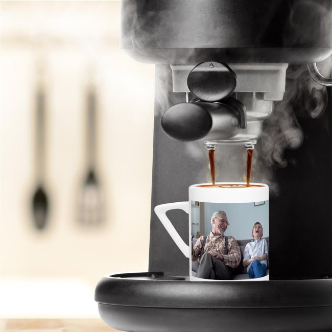Tassendruck Espresso Henkel eckig Neueste Mode
