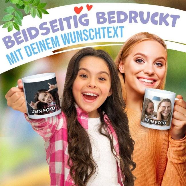 Tassendruck Plastiktasse mit Foto selbst gestalten - BPA-frei Räumungsverkauf