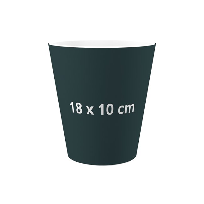 Tassendruck Latte Macchiato Panorama- konisch 300 ml Sonderangebote