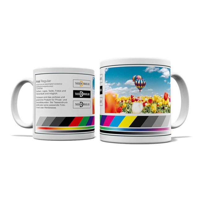 Tassendruck Fototasse PREMIUM weiß 50% Rabatt für begrenzte Zeit