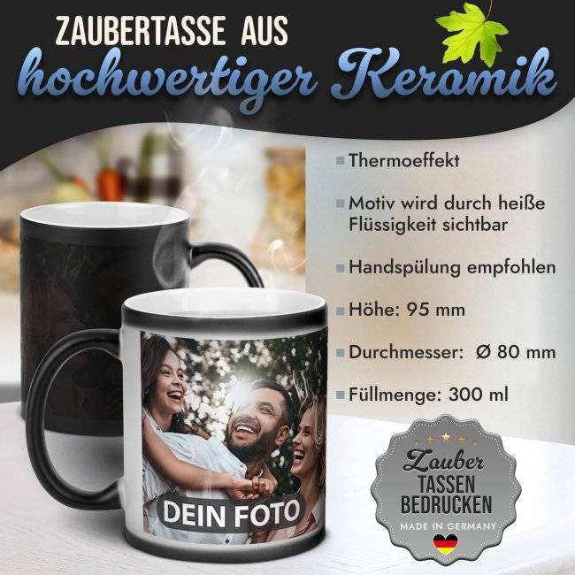 Tassendruck Zaubertassen bedrucken Fabrik Onlineshop