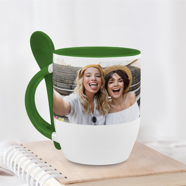Tassendruck Löffeltasse grün Bestseller