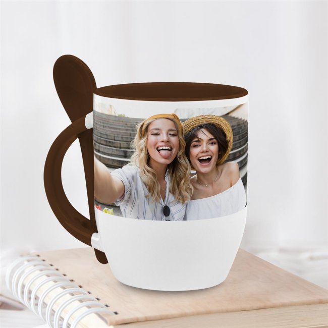 Tassendruck Löffeltasse braun Saisonale Angebote