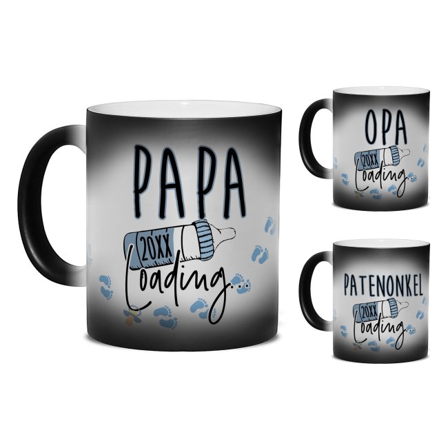 Tassendruck Zaubertasse Babynews 20XX - männlich