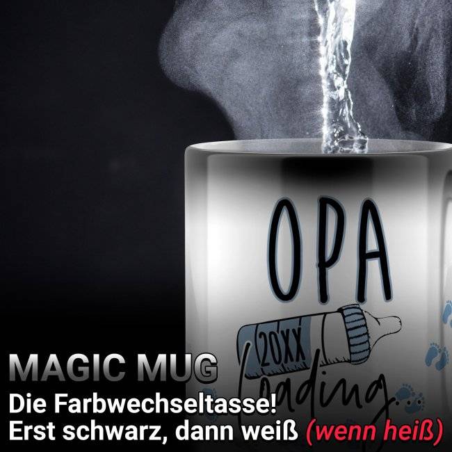 Tassendruck Zaubertasse Babynews 20XX - männlich Günstig kaufen
